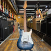 Suhr Standard Plus Electric Guitar Faded Trans Whale Blue Burst w/Pau Ferro Fingerboard, Padded Gig Bag