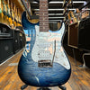 Suhr Standard Plus Electric Guitar Faded Trans Whale Blue Burst w/Pau Ferro Fingerboard, Padded Gig Bag