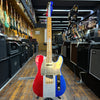 Fender Limited Edition Buck Owens Telecaster Red, Silver and Blue Sparkle w/Deluxe Hardshell Case