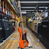 Sadowsky MetroExpress Vintage JJ 5-string Bass Guitar Solid Candy Apple Orange Metallic w/Padded Gig Bag