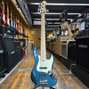 Sadowsky MetroLine 21-Fret Vintage J/J 5-String Bass Dark Lake Placid Blue Metallic High Polish w/Maple Fingerboard, Padded Gig Bag