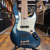 Sadowsky MetroLine 21-Fret Vintage J/J 5-String Bass Dark Lake Placid Blue Metallic High Polish w/Maple Fingerboard, Padded Gig Bag
