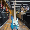 Sadowsky MetroLine 21-Fret Hybrid P/J 5-String Bass Bora Blueburst Transparent Satin w/Padded Gig Bag