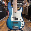 Sadowsky MetroLine 21-Fret Hybrid P/J 5-String Bass Bora Blueburst Transparent Satin w/Padded Gig Bag