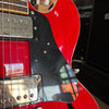 Burny (Japan) RSA-65 Semi-Hollow Electric Guitar 2015 Cherry Red w/Gotoh Relic Tailpiece, Hard Case