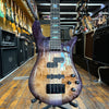 Spector Euro 4 CST Bass Guitar Natural Violet Burst Gloss w/Padded Gig Bag
