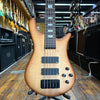 Spector Euro 5 LX 5-String Electric Bass Guitar Natural Sunburst w/Padded Gig Bag
