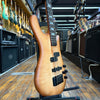 Spector Euro 4 LX Electric Bass Guitar Natural Sunburst w/Padded Gig Bag