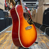 Epiphone 1960 Hummingbird Reissue Acoustic-electric Guitar Cherry Sunburst w/Hard Case