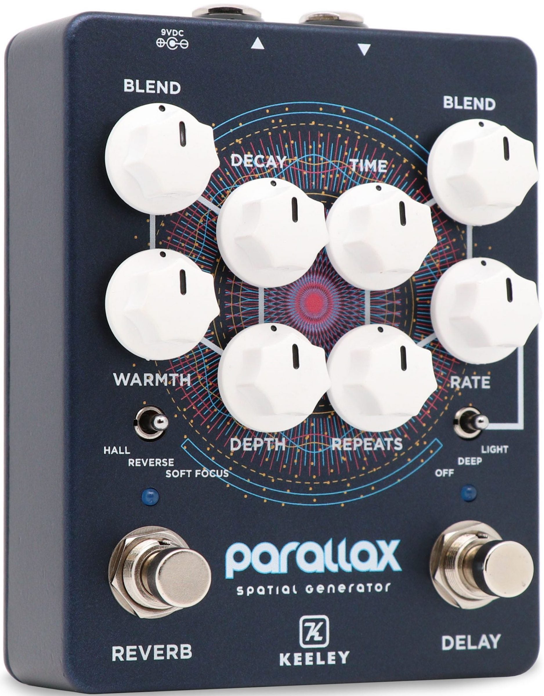 Keeley Parallax Spatial Generator Reverb and Delay Pedal – Music Makers