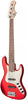 Sadowsky MetroLine 21-fret Vintage J/J Bass, Red Alder Body, 5-string Solid Candy Apple Red Metallic High Polish w/Padded Gig Bag
