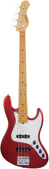 Sadowsky MetroExpress 21 Fret Vintage JJ Bass 4-String Candy Apple Red Metallic High Polish w/Maple Fingerboard, Padded Gig Bag