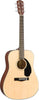 Fender CD-60S Solid Top Dreadnought Acoustic Guitar Natural