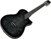 Cordoba Stage Nylon-string Acoustic-electric Guitar Black Burst w/Padded Gig Bag