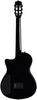 Cordoba Stage Nylon-string Acoustic-electric Guitar Black Burst w/Padded Gig Bag