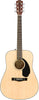 Fender CD-60S Solid Top Dreadnought Acoustic Guitar Natural