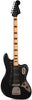 Squier Limited Run Classic Vibe Bass VI Black w/Matching Headstock