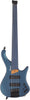 Ibanez Standard EHB1005F Fretless 5-string Bass Guitar Arctic Ocean Matte w/Padded Gig Bag