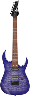 Ibanez RG421QM Electric Guitar Cerulean Blue Burst