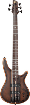 Ibanez Premium SR1355B 5-string Bass Guitar Dual Mocha Burst Flat w/Padded Gig Bag
