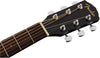 Fender CD-60S Solid Top Dreadnought Acoustic Guitar Black