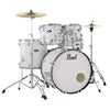 Pearl Roadshow RS525SC/C 5-piece Complete Drum Set with Cymbals Pure White