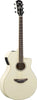 Yamaha APX600 Thinline Cutaway Acoustic-Electric Vintage White