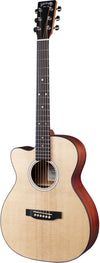 Martin Junior Series 000CJr-10E Left-Handed Auditorium Acoustic-Electric w/Padded Gig Bag