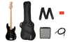 Squier Affinity Series Precision Bass PJ Pack Black w/Maple Fingerboard