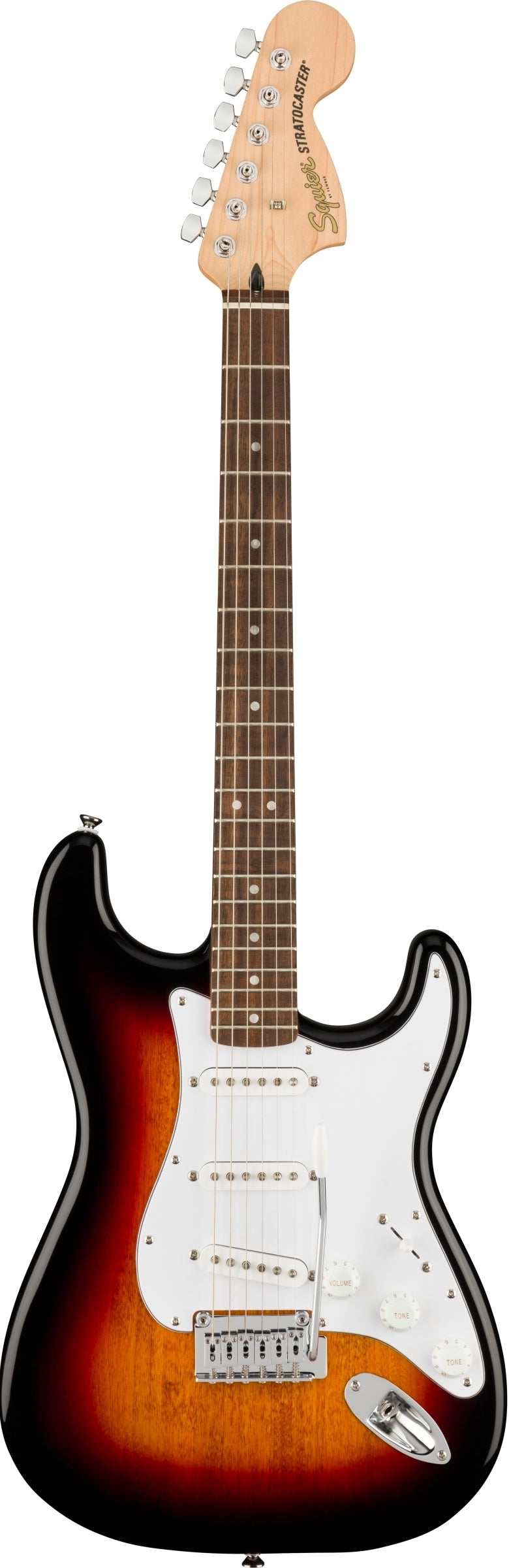 Squier stratocaster affinity sunburst top