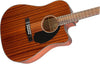 Fender CD-60SCE All-Mahogany Dreadnought Acoustic-Electric