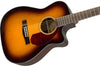 Fender CC-140SCE Concert Acoustic-Electric Sunburst w/Hard Case