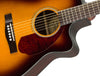 Fender CC-140SCE Concert Acoustic-Electric Sunburst w/Hard Case