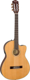 Fender CN-140SCE Nylon Concert Acoustic-Electric Natural w/Hard Case