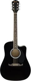 Fender FA-125CE Dreadnought Acoustic-Electric Black