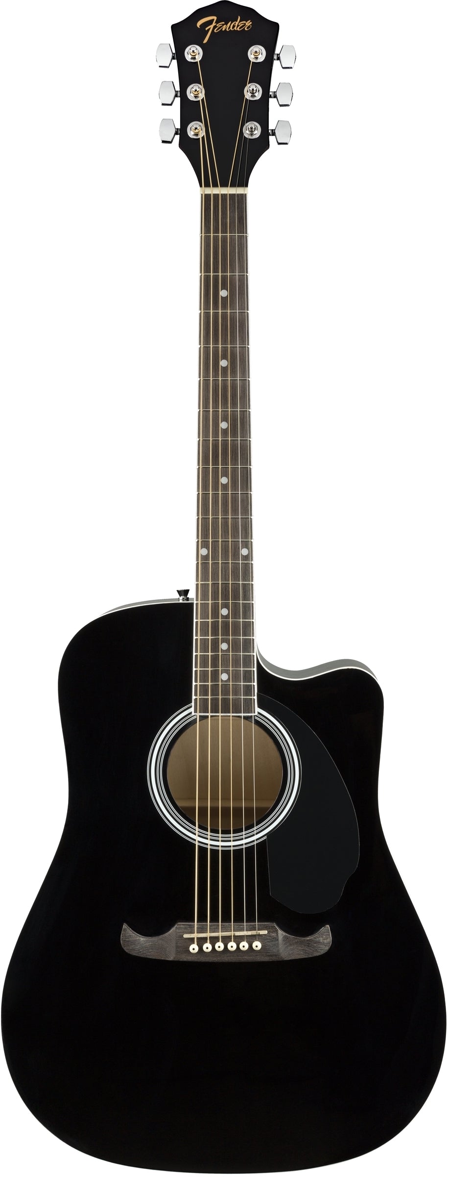 Fender FA-125CE Dreadnought Acoustic-Electric Black – Music Makers