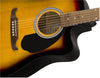Fender FA-125CE Dreadnought Acoustic-Electric Sunburst