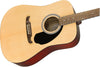 Fender FA-125 Spruce/Basswood Dreadnought Acoustic w/Gig Bag