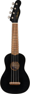 Fender Venice Soprano Ukulele Black