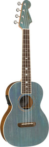 Fender Dhani Harrison Ukulele Turquoise w/Padded Gig Bag