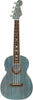 Fender Dhani Harrison Ukulele Turquoise w/Padded Gig Bag