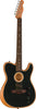 Fender Acoustasonic Player Telecaster Brushed Black w/Padded Gig Bag