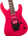 Jackson X Series Dinky DK3XR HSS Solid Body Neon Pink