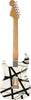 EVH Striped Series '78 Eruption Solid Body White with Black Stripes Relic w/Padded Gig Bag