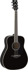 Yamaha FG-TA TransAcoustic Dreadnought Acoustic-Electric Black