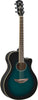 Yamaha APX600 Thinline Cutaway Acoustic-Electric Oriental Blue Burst
