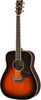 Yamaha FG830 Solid Top Dreadnought Acoustic Tobacco Brown Sunburst