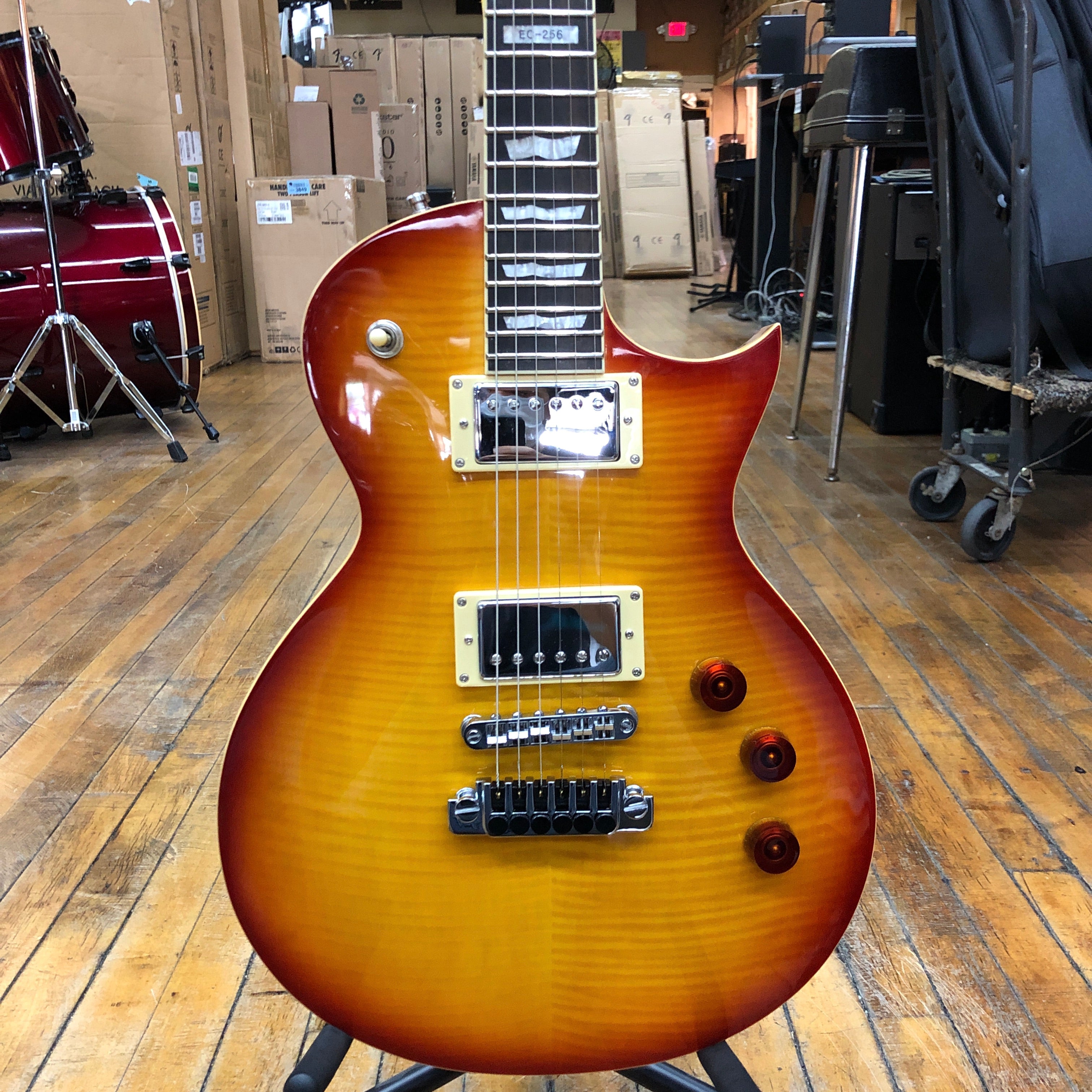 Esp ltd ec 256 store faded cherry sunburst