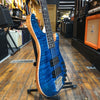 Paul Reed Smith Grainger 5-string Bass Guitar Blue Matteo w/10-Top, Rosewood Fingerboard, Hard Case