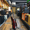 Paul Reed Smith Grainger 4-String Bass Guitar Fire Red Burst w/10-Top, Rosewood Fingerboard, Hard Case